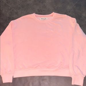 Blush pink pullover